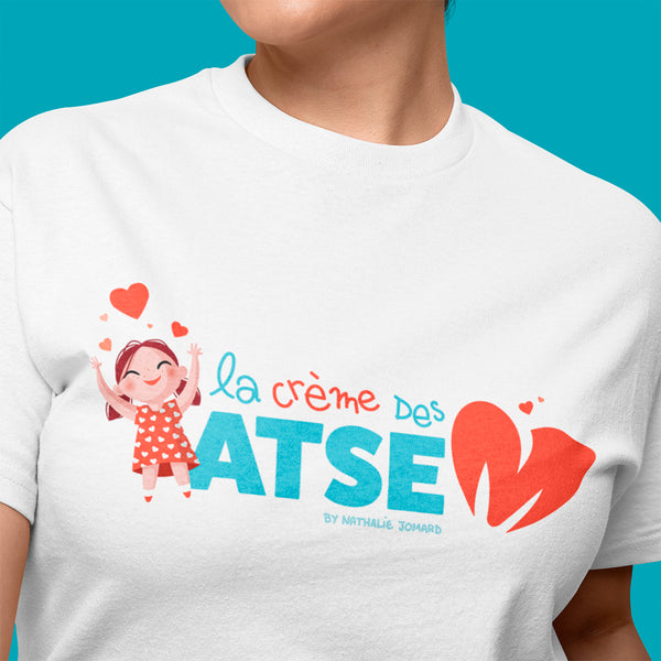 La crème des ATSEM by Nathalie Jomard - T-shirt premium unisexe à col rond