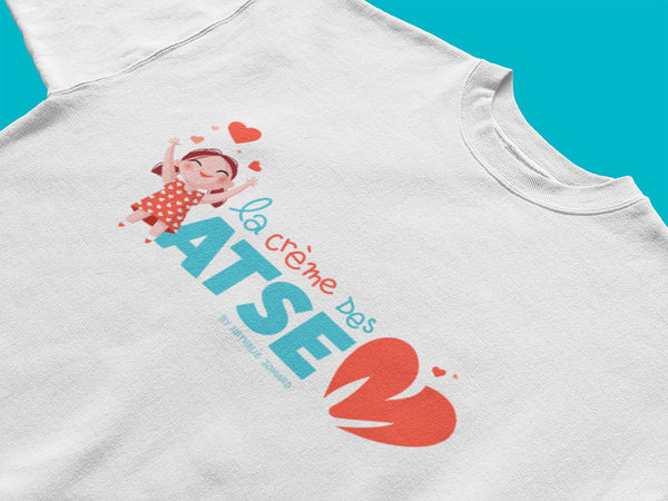 La crème des ATSEM by Nathalie Jomard - T-shirt premium unisexe à col rond