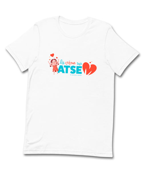 La crème des ATSEM by Nathalie Jomard - T-shirt premium unisexe à col rond