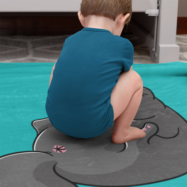 Chat-Bouboule by Nathalie Jomard - Petit plaid pour enfants