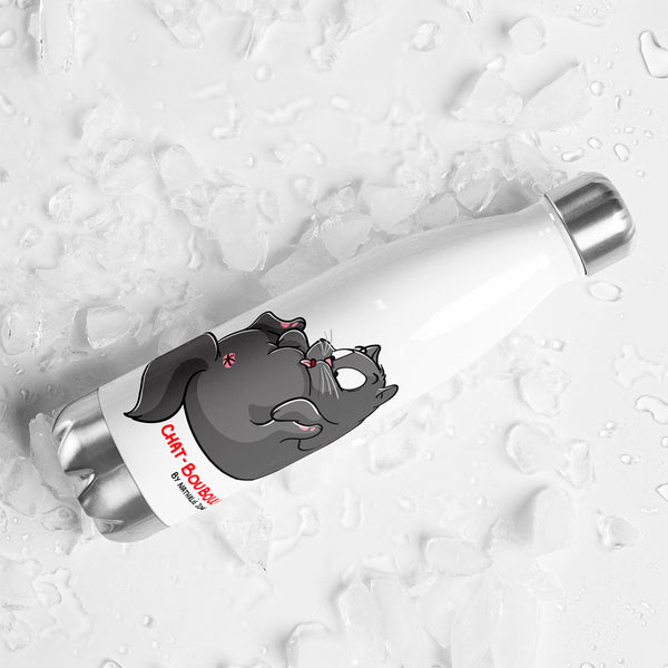 Chat-Bouboule by Nathalie Jomard - Bouteille en acier inoxydable