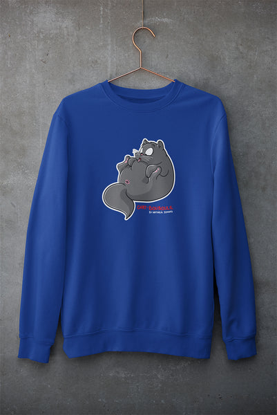 Chat-Bouboule by Nathalie Jomard - Sweat écologique unisexe