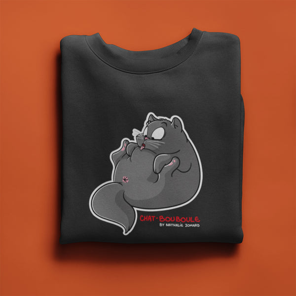 Chat-Bouboule by Nathalie Jomard - Sweat écologique unisexe