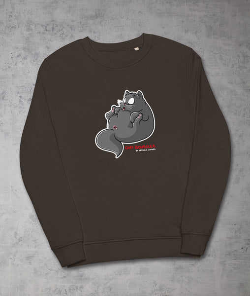 Chat-Bouboule by Nathalie Jomard - Sweat écologique unisexe