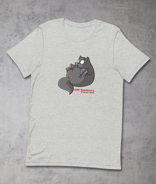 Chat-Bouboule by Nathalie Jomard - T-shirt premium unisexe à col rond