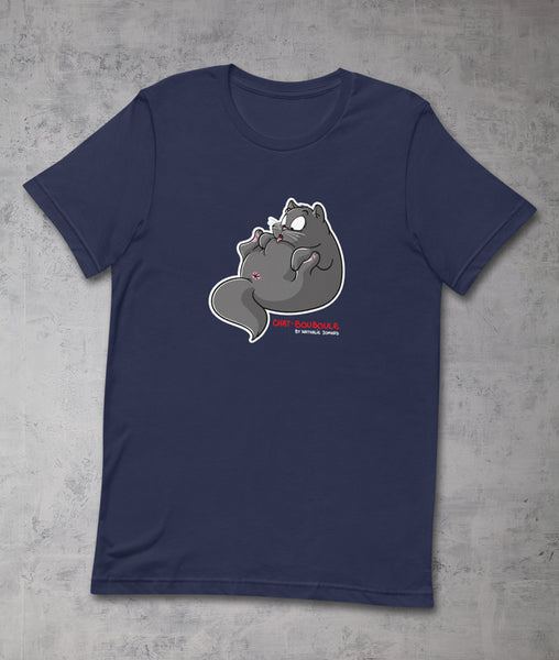 Chat-Bouboule by Nathalie Jomard - T-shirt premium unisexe à col rond