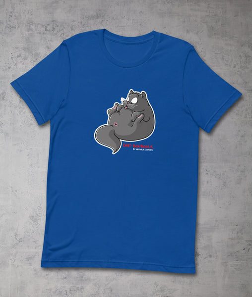 Chat-Bouboule by Nathalie Jomard - T-shirt premium unisexe à col rond