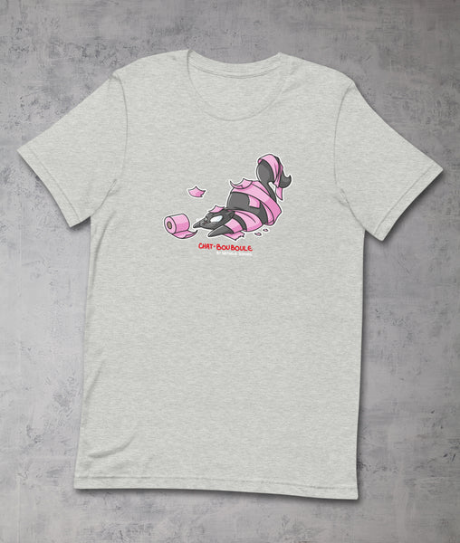 Chat-Bouboule Prédateur discount by Nathalie Jomard - T-shirt premium unisexe à col rond