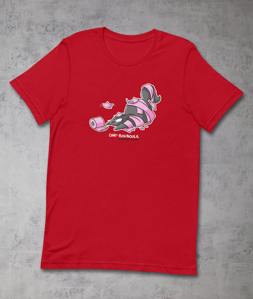 Chat-Bouboule Prédateur discount by Nathalie Jomard - T-shirt premium unisexe à col rond