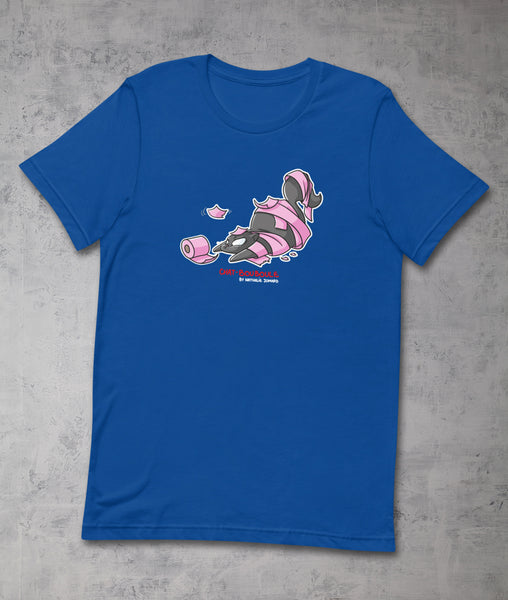 Chat-Bouboule Prédateur discount by Nathalie Jomard - T-shirt premium unisexe à col rond