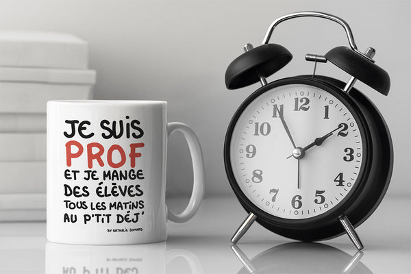 Je suis prof by Nathalie Jomard - Mug