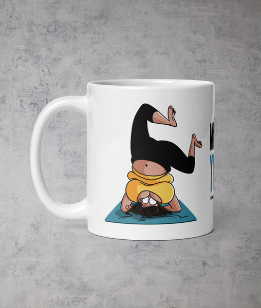 Maître Yoga by Nathalie Jomard - Mug