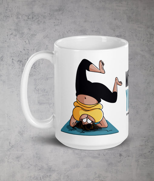 Maître Yoga by Nathalie Jomard - Mug