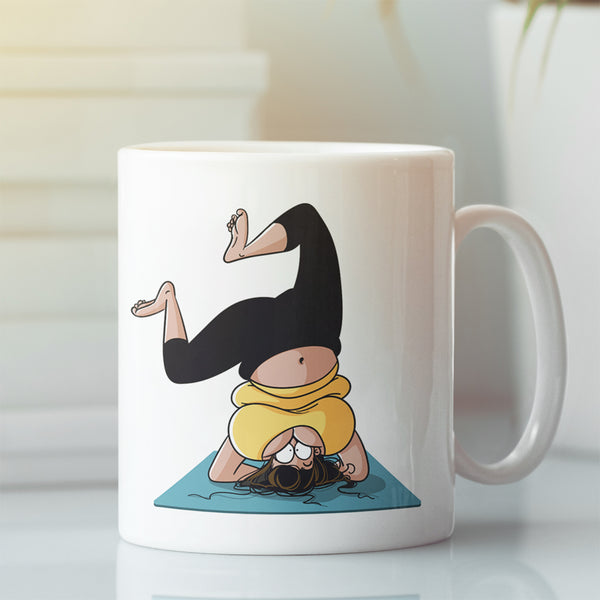 Maître Yoga by Nathalie Jomard - Mug