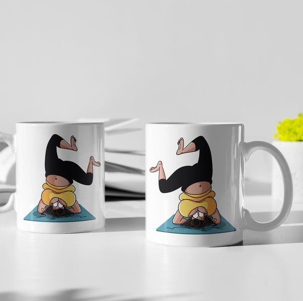 Maître Yoga by Nathalie Jomard - Mug