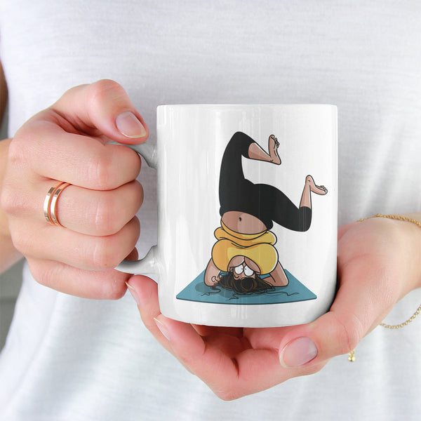 Maître Yoga by Nathalie Jomard - Mug