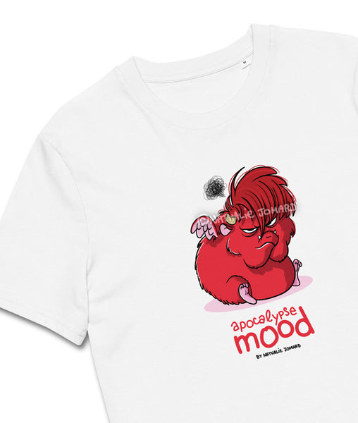 Apocalypse mood, by Nathalie Jomard - T-shirt unisexe en coton biologique