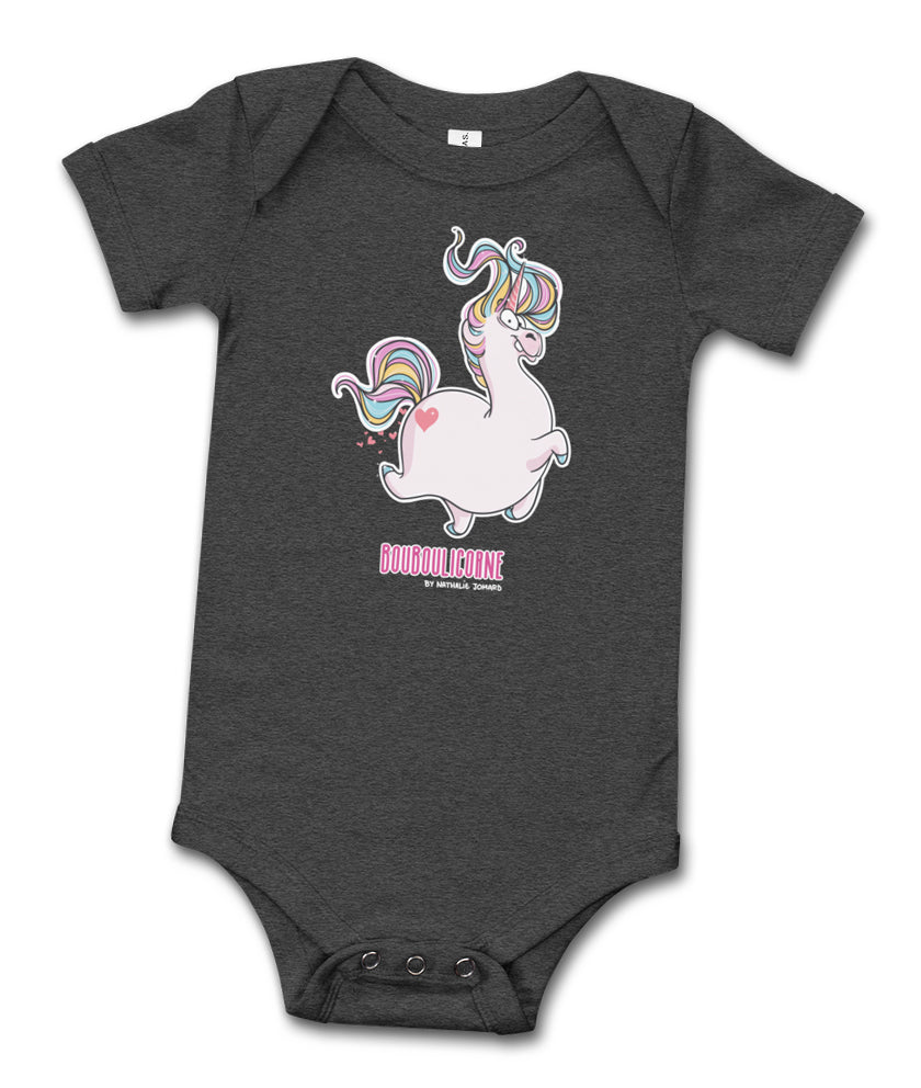 Bouboulicorne by Nathalie Jomard - Body à manches courtes pour bébé