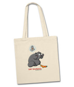 Chat-Bouboule #Féroce by Nathalie Jomard - Tote bag Premium