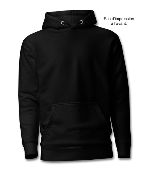 Chat-Bouboule #Feroce - Sweat à Capuche Unisexe Impression dos