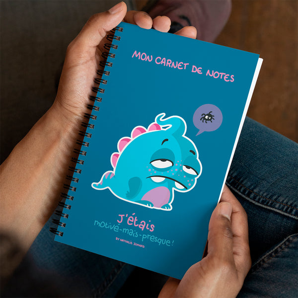 J'étais motivé-mais-presque Masculin, by Nathalie Jomard - Carnet à spirale