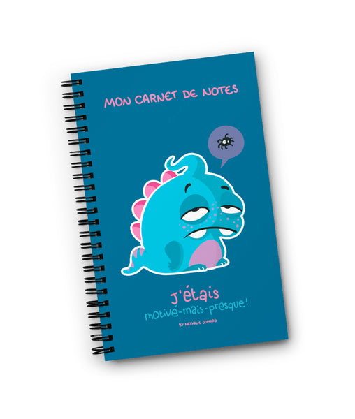 J'étais motivé-mais-presque Masculin, by Nathalie Jomard - Carnet à spirale