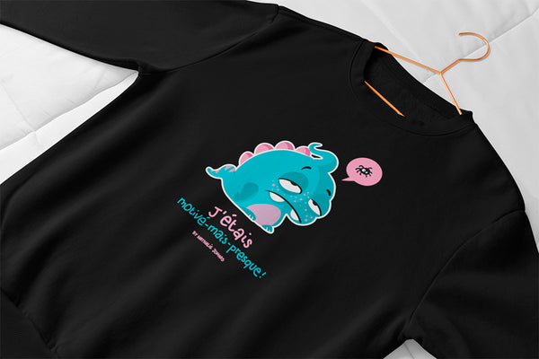 J'étais motivé-mais-presque Masculin, by Nathalie Jomard - Sweatshirt premium unisexe