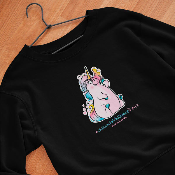 #cestformidabledetreunelicorne, by Nathalie Jomard - Sweatshirt premium unisexe