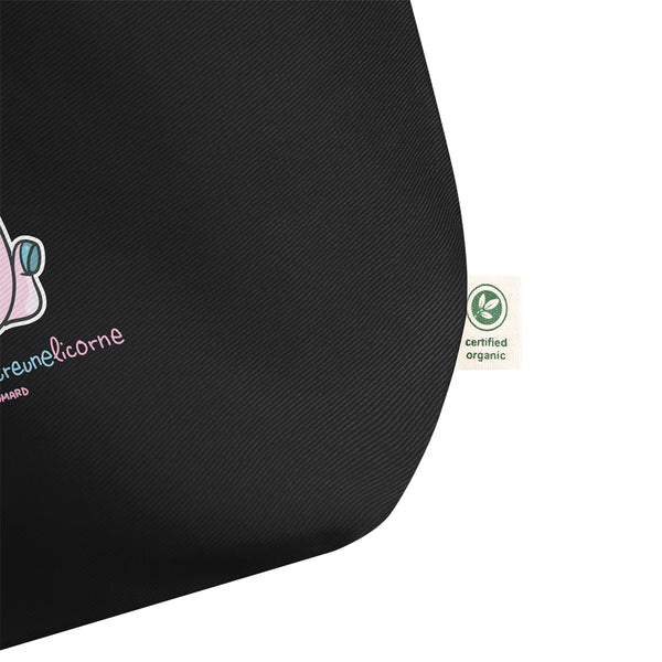 #cestformidabledetreunelicorne, by Nathalie Jomard - Grand tote bag bio