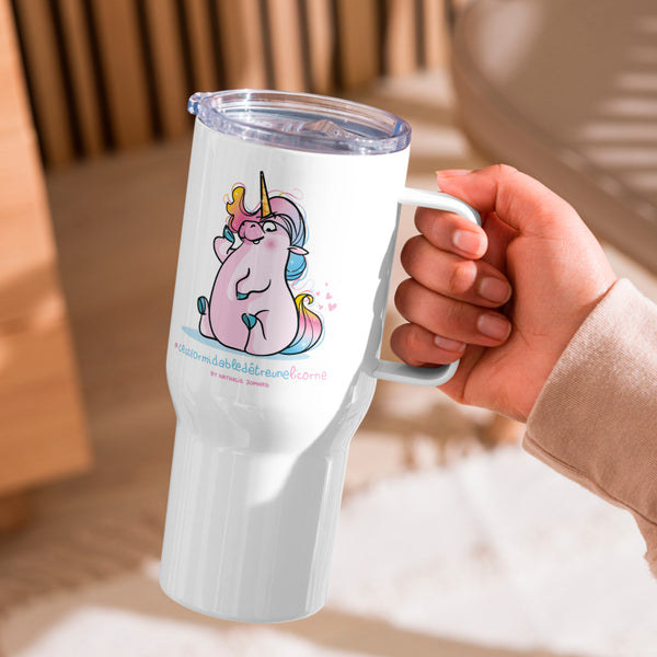 #cestformidabledetreunelicorne, by Nathalie Jomard - Mug avec anse