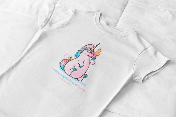 #cestformidabledetreunelicorne, by Nathalie Jomard - T-shirt unisexe en coton biologique