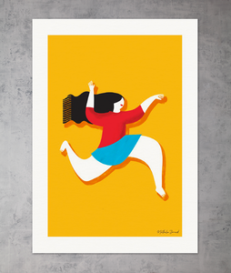 Poster Joy by Nathalie Jomard