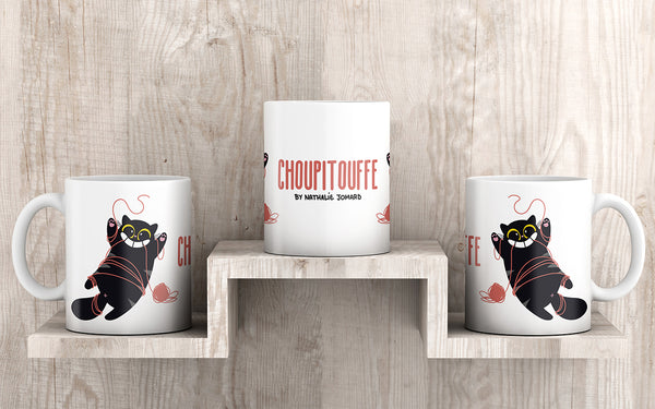 Choupitouffe Pelote Party by Nathalie Jomard - Mug