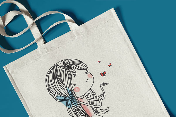 Coccinelles by Nathalie Jomard - Tote bag Premium