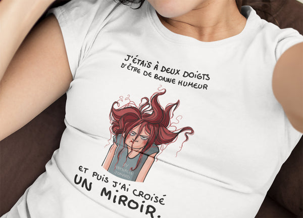 Le blues du miroir by Nathalie Jomard - T-shirt décontracté pour Femme