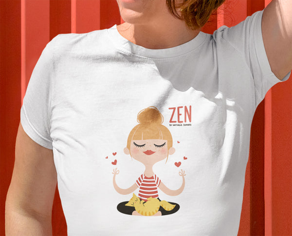 Zen by Nathalie Jomard - T-shirt décontracté pour Femme