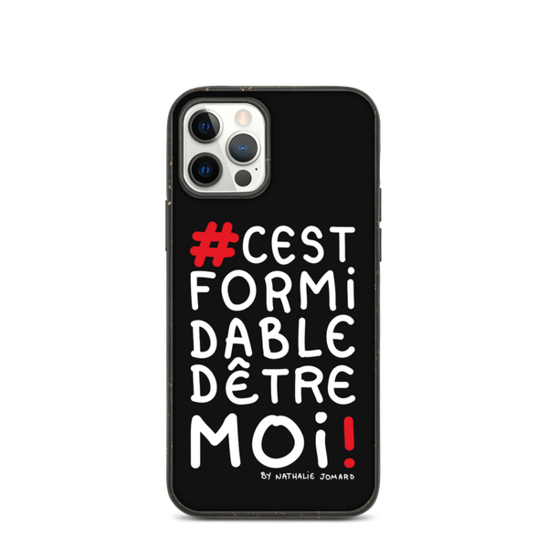 #cestformidabledêtremoi by Nathalie Jomard - Coque pour iphone biodégradable